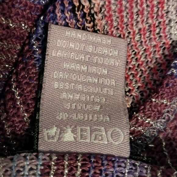 CM Shapes Tunic Top 3X Stretch Open Front Sparkle Cover Up Boho Fairy Festival - Picture 8 of 8